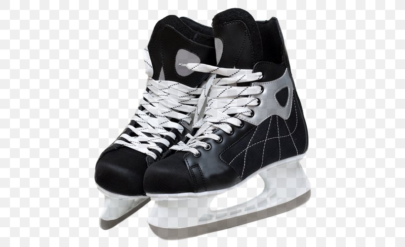 Ice Skates Ice Hockey Equipment In-Line Skates Ice Skating, PNG, 528x500px, Ice Skates, Athletic Shoe, Basketball Shoe, Black, Cross Training Shoe Download Free