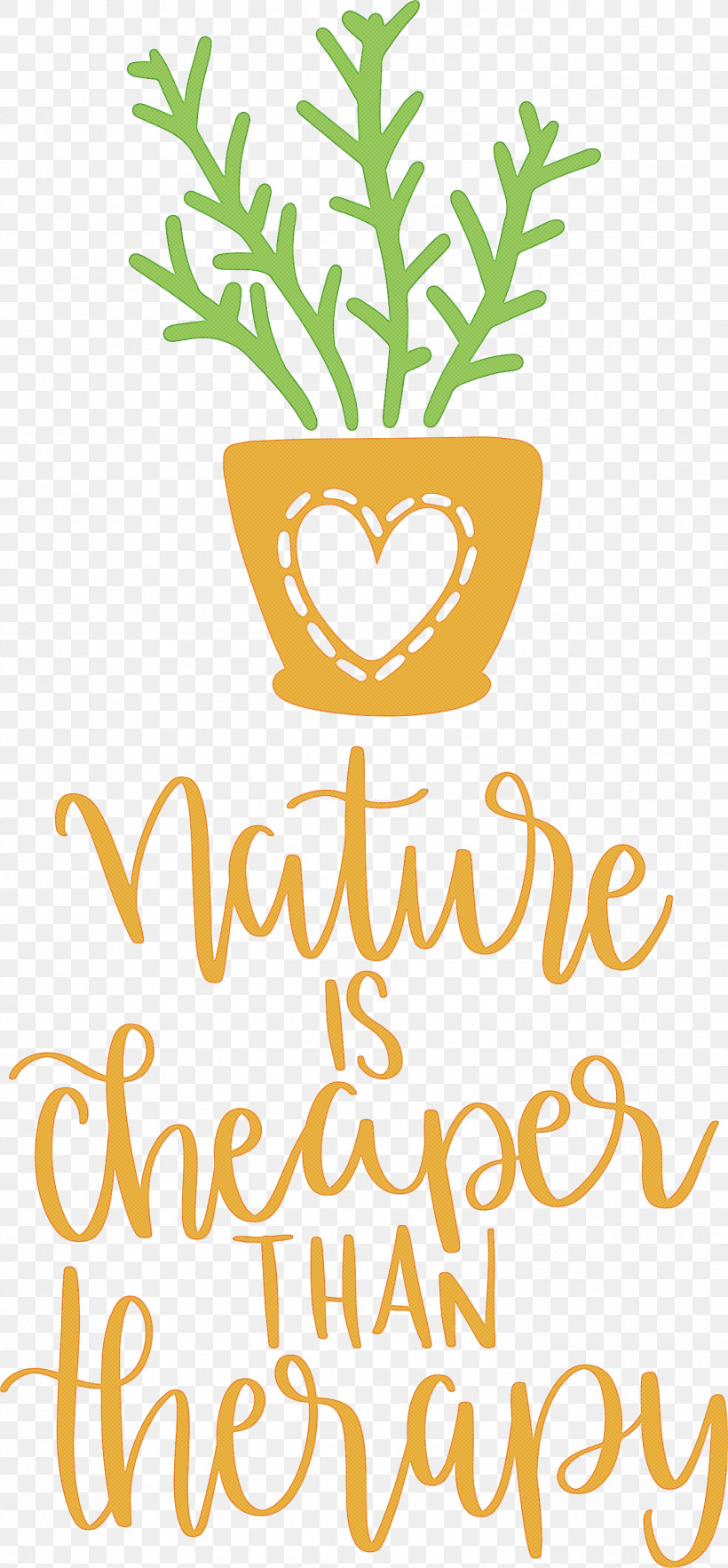 Nature Is Cheaper Than Therapy Nature, PNG, 1393x3000px, Nature, Cartoon, Drawing, Interior Design Services, Leaf Download Free