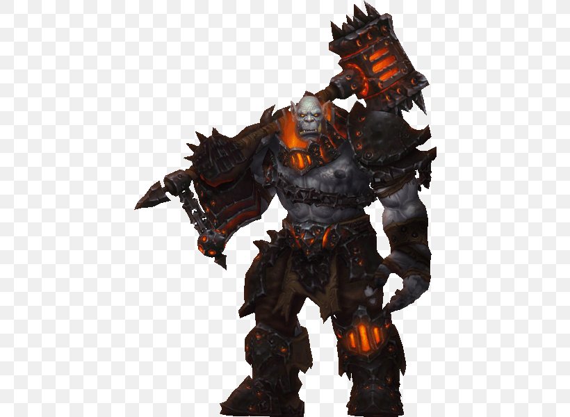Warlords Of Draenor World Of Warcraft: Mists Of Pandaria World Of Warcraft: Legion Blackhand Grom Hellscream, PNG, 436x600px, Warlords Of Draenor, Action Figure, Armour, Blackhand, Blizzard Entertainment Download Free