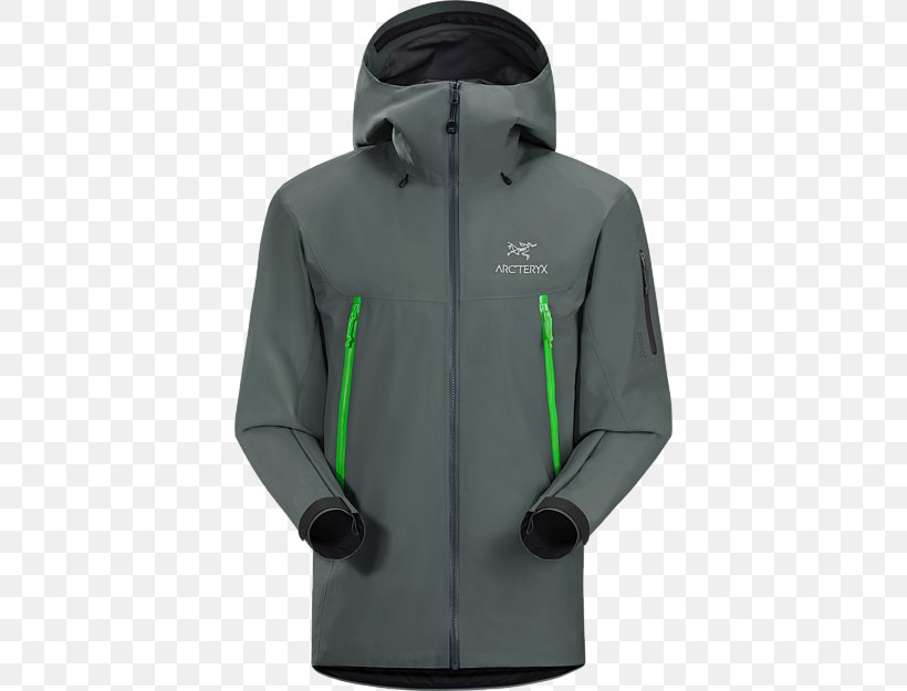 Arc'teryx Shell Jacket Gore-Tex Hoodie, PNG, 450x625px, Jacket, Clothing, Clothing Sizes, Coat, Goretex Download Free