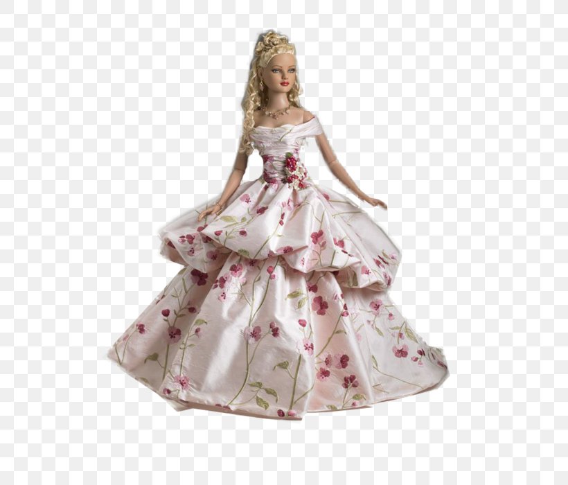 Barbie Tonner Doll Company Clothing Dress, PNG, 525x700px, Barbie, Barbie As Rapunzel, Bridal Party Dress, Clothing, Collecting Download Free