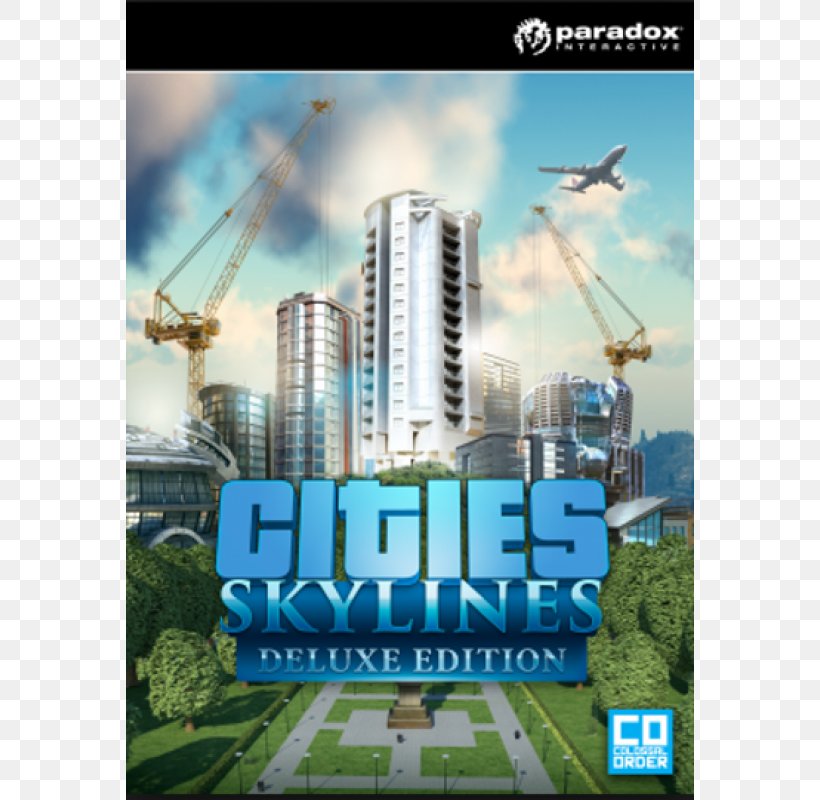 Cities: Skylines SimCity Xbox 360 Video Game Steam, PNG, 800x800px, Cities Skylines, Advertising, Building, City, Citybuilding Game Download Free