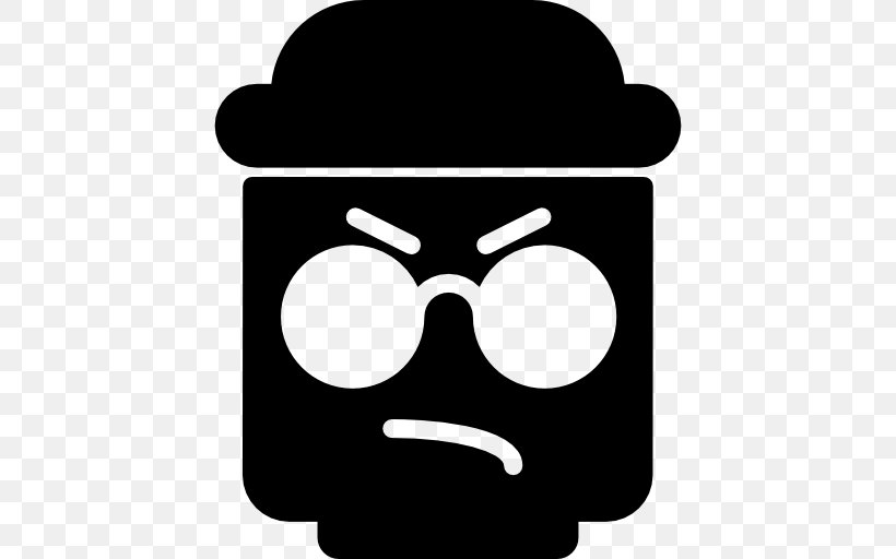 Tough, PNG, 512x512px, Emoticon, Black And White, Eyewear, Glasses, Headgear Download Free