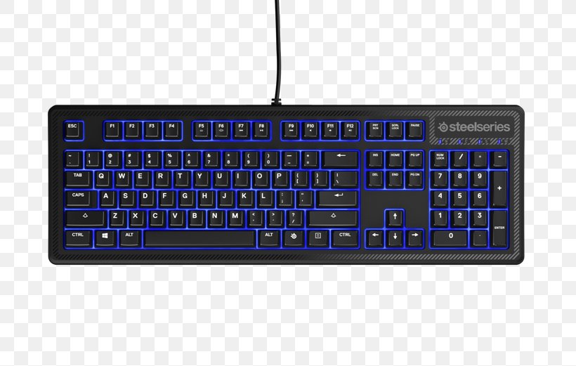 Computer Keyboard Steelseries Apex 100 Usb Gaming Keyboard SteelSeries Apex 350 Gaming Keyboard Apex M500, Keyboard Adapter/Cable, PNG, 712x521px, Computer Keyboard, Apex M500 Keyboard Adaptercable, Computer Component, Display Device, Electric Blue Download Free