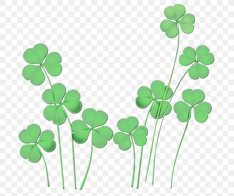 Shamrock, PNG, 738x690px, Watercolor, Annual Plant, Clover, Creeping Wood Sorrel, Dutch Clover Download Free