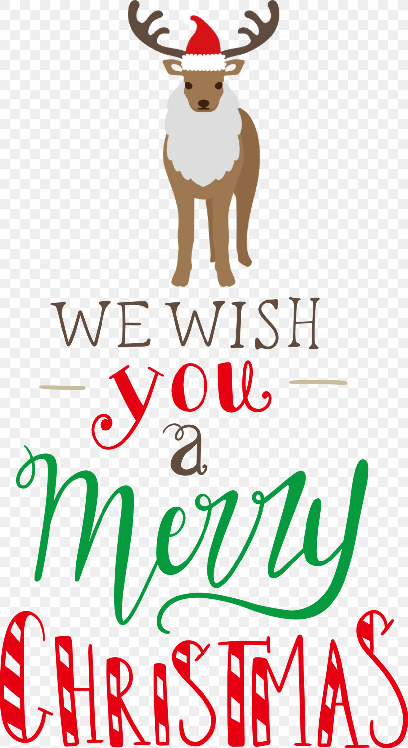 Merry Christmas We Wish You A Merry Christmas, PNG, 1635x2999px, Merry Christmas, Biology, Deer, Logo, M Download Free