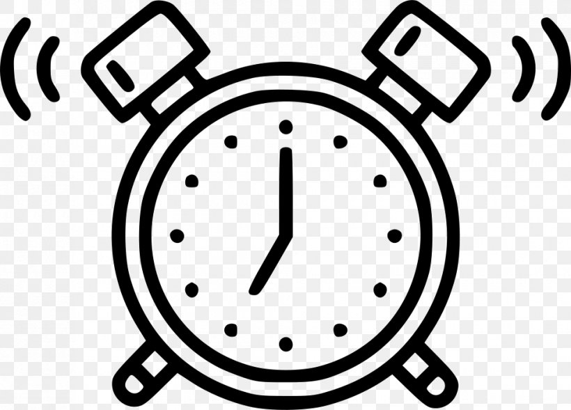Alarm Clocks Vector Graphics, PNG, 980x704px, Alarm Clocks, Alarm Clock, Black And White, Clock, Home Accessories Download Free