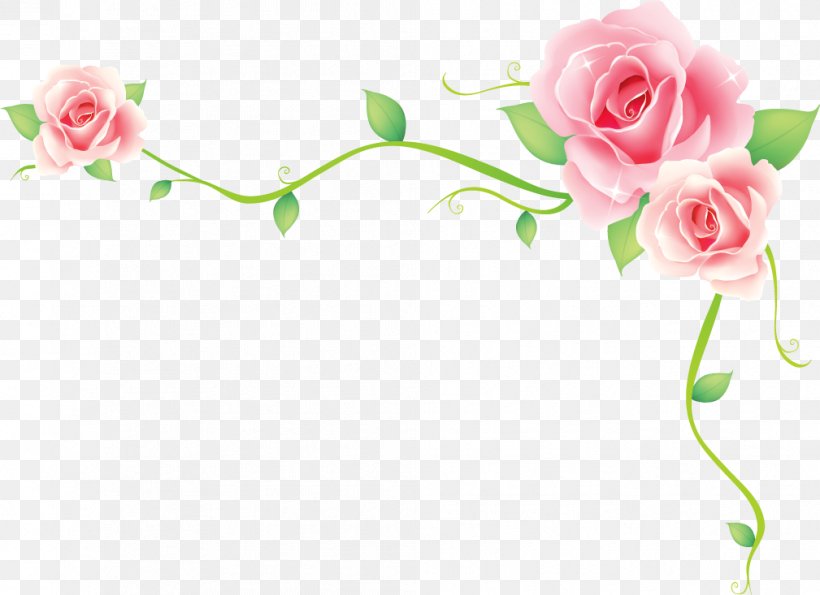 Borders And Frames Flower, PNG, 1009x733px, Borders And Frames, Art, Artificial Flower, Beach Rose, Craft Download Free