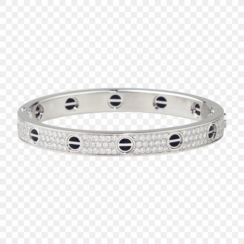 Love Bracelet Cartier Jewellery Diamond, PNG, 1000x1000px, Love Bracelet, Bangle, Bracelet, Carat, Cartier Download Free