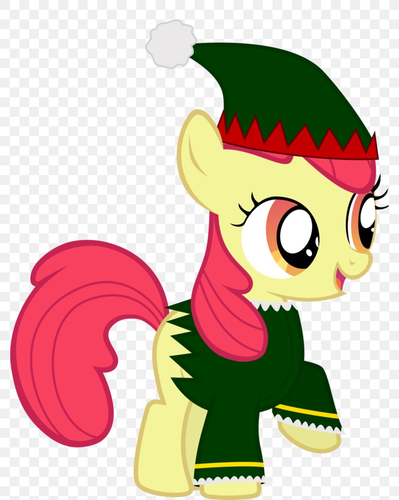 Pony Apple Bloom Applejack Santa Claus Twilight Sparkle, PNG, 778x1028px, Pony, Apple Bloom, Applejack, Art, Canterlot Download Free