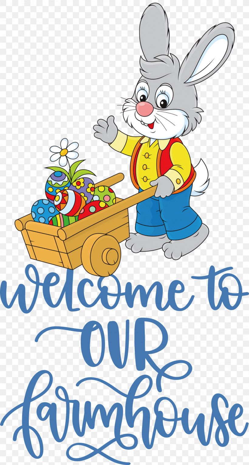 Welcome To Our Farmhouse Farmhouse, PNG, 1608x3000px, Farmhouse, Cartoon, Easter Bunny, Meter Download Free