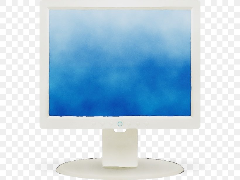 Background Sky, PNG, 640x614px, Watercolor, Computer, Computer Hardware, Computer Monitor, Computer Monitor Accessory Download Free