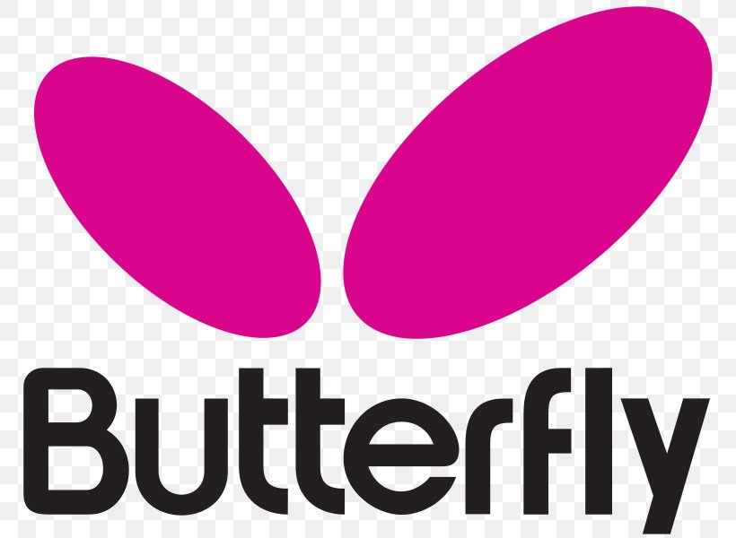 Butterfly Ping Pong Paddles & Sets Table Tennis, PNG, 781x600px, Butterfly, Ball, Brand, Logo, Magenta Download Free