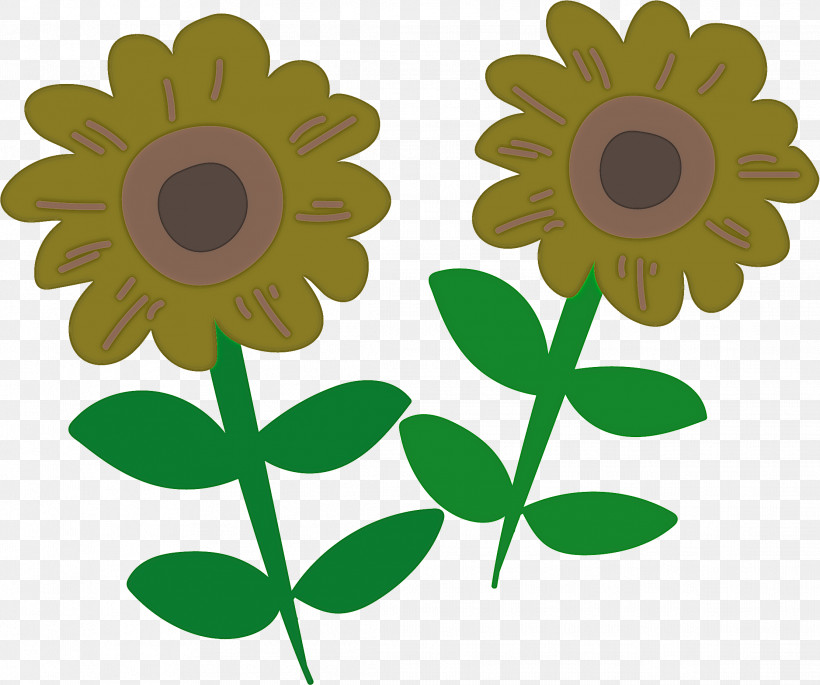 Floral Design, PNG, 2224x1859px, Common Sunflower, Cartoon, Floral Design, Flower, Nut Download Free