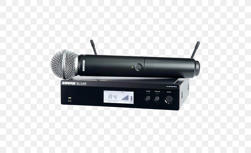 Shure SM58 Wireless Microphone Shure Beta 58A, PNG, 500x500px, 19inch Rack, Shure Sm58, Audio, Audio Equipment, Electronic Device Download Free