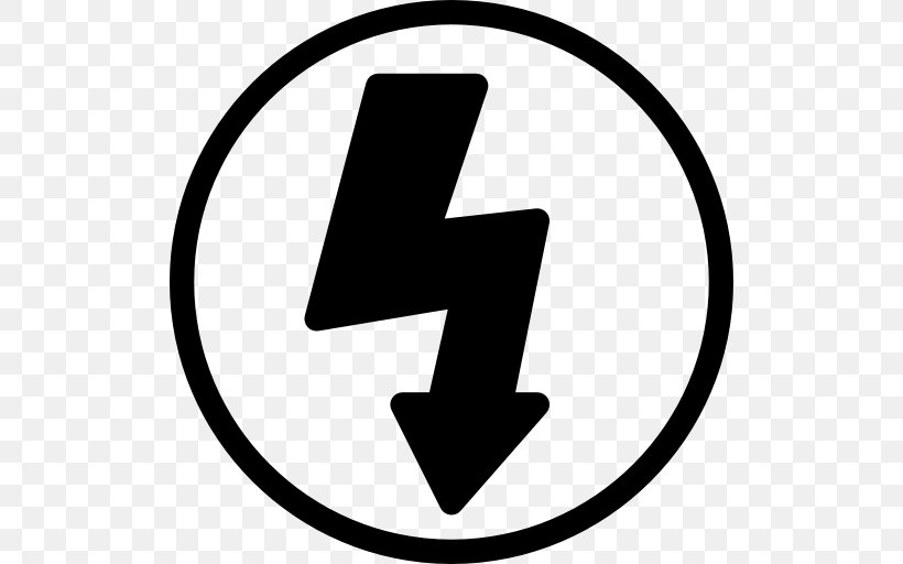 Symbol, PNG, 512x512px, Symbol, Area, Black And White, High Voltage, Pointer Download Free
