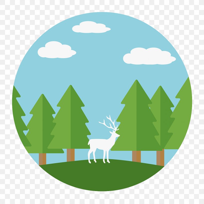 Vector Graphics Forest Image Illustration, PNG, 1280x1280px, Forest, Alpaca, Animal, Cartoon, Copyright Download Free