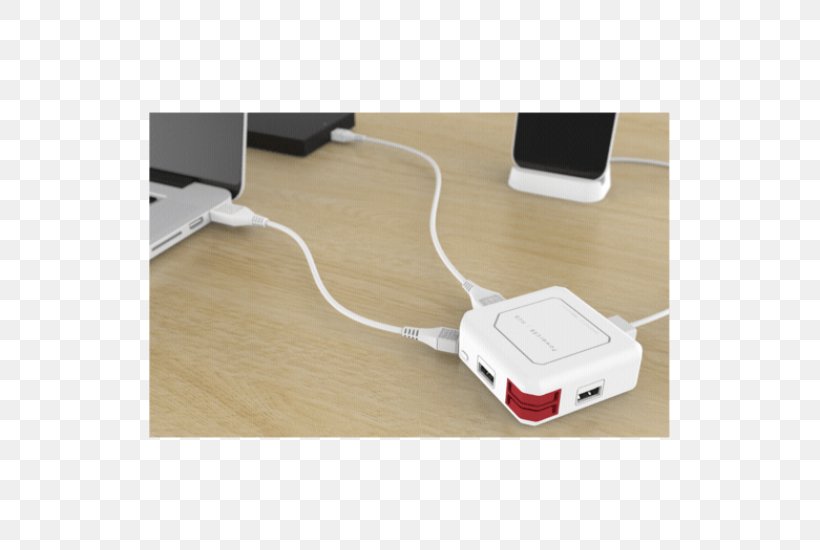 Battery Charger Ethernet Hub USB Hub Baterie Externă Allocacoc, PNG, 525x550px, Battery Charger, Allocacoc, Ampere Hour, Cable, Computer Component Download Free