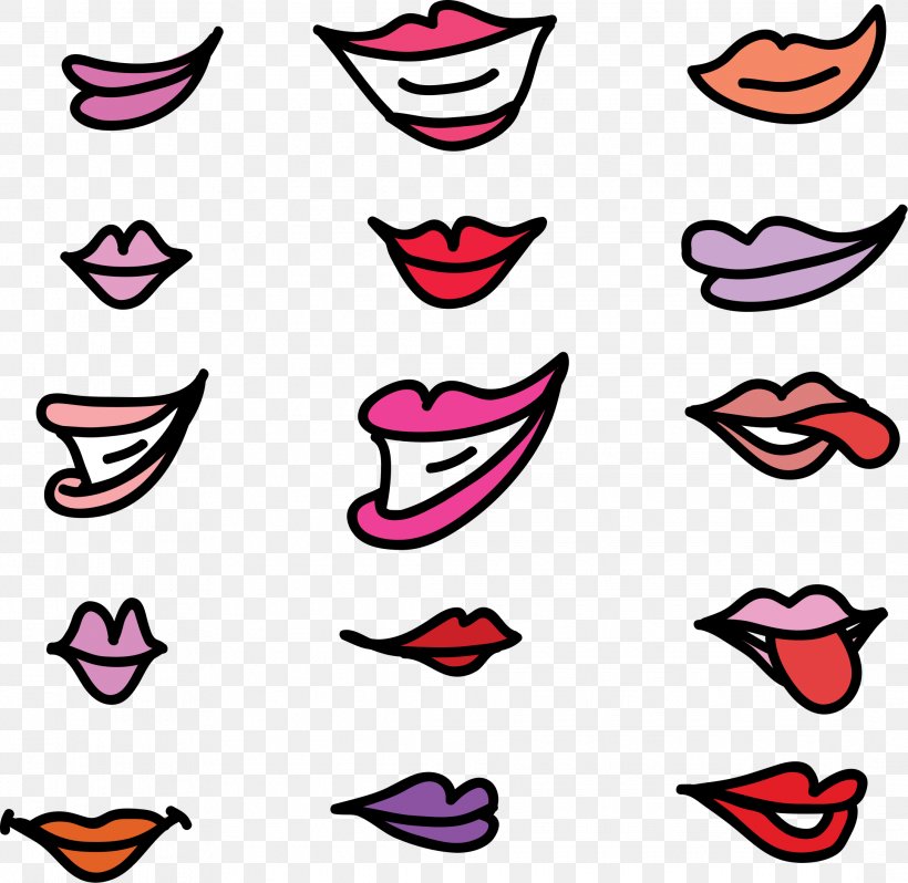 Lip Smile Clip Art, PNG, 2171x2114px, Lip, Cheek, Cosmetics, Drawing, Face Download Free