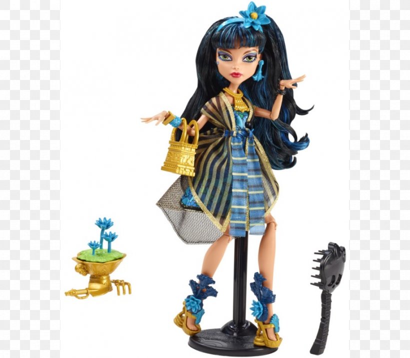Monster High Cleo De Nile Doll Toy Flower, PNG, 915x800px, Monster High, Action Figure, Doll, Ever After High, Figurine Download Free