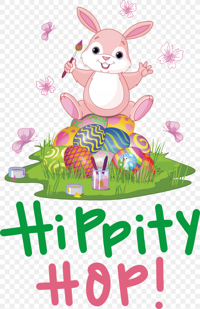 Happy Easter Hippity Hop, PNG, 1949x3000px, Happy Easter, Cartoon, Easter Basket, Easter Bunny, Easter Egg Download Free