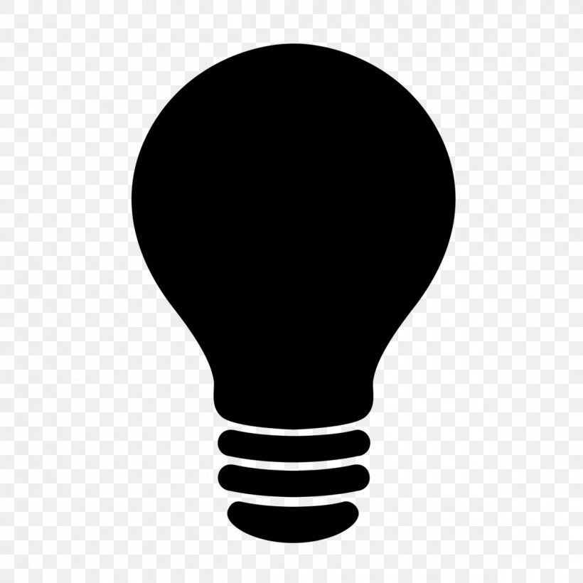 Incandescent Light Bulb, PNG, 1200x1200px, Light, Black, Black And White, Electricity, Incandescent Light Bulb Download Free