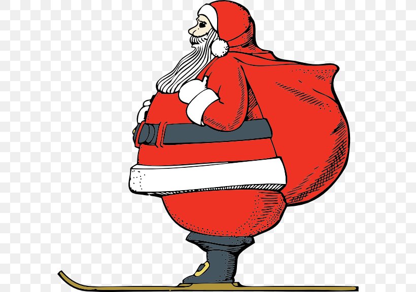 Santa Claus Animation Clip Art, PNG, 594x576px, Santa Claus, Animation, Art, Artwork, Cartoon Download Free