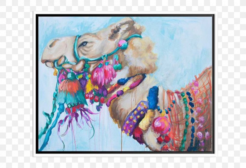Camel Watercolor Painting Art, PNG, 1000x681px, Camel, Animal, Art, Canvas, Creativity Download Free