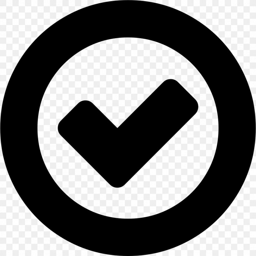 Symbol Check Mark Clip Art, PNG, 906x905px, Symbol, Area, Black And White, Brand, Check Mark Download Free