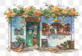 Cartoon City - Drawing Cartoon Painting PNG