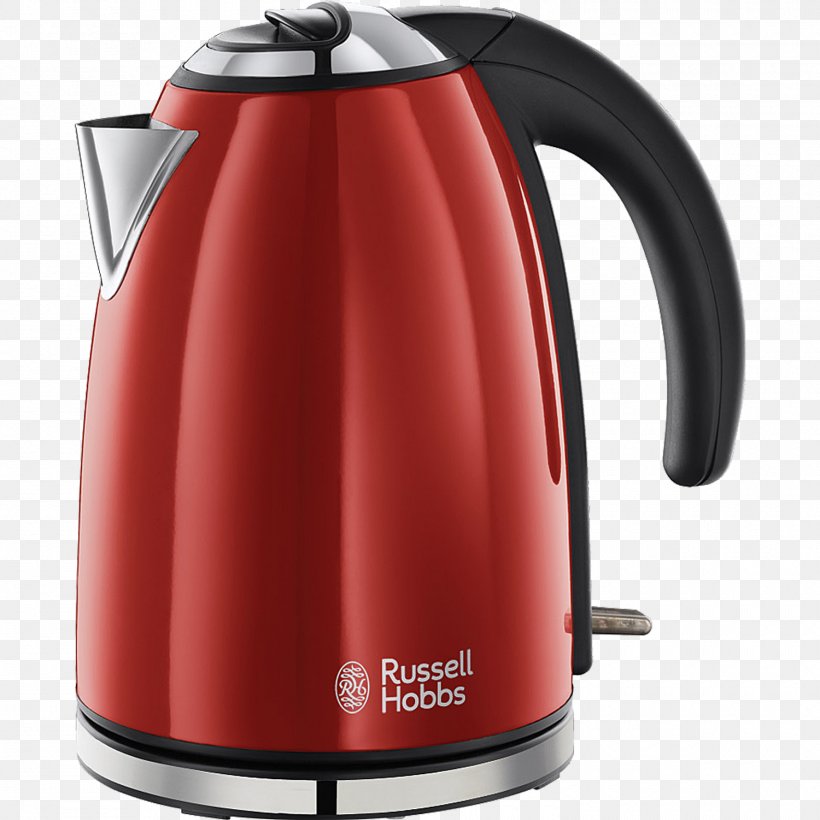 Electric Kettle Russell Hobbs Small Appliance Kitchen, PNG, 1500x1500px, Russell Hobbs, Cooking Ranges, Electric Kettle, Home Appliance, Kettle Download Free