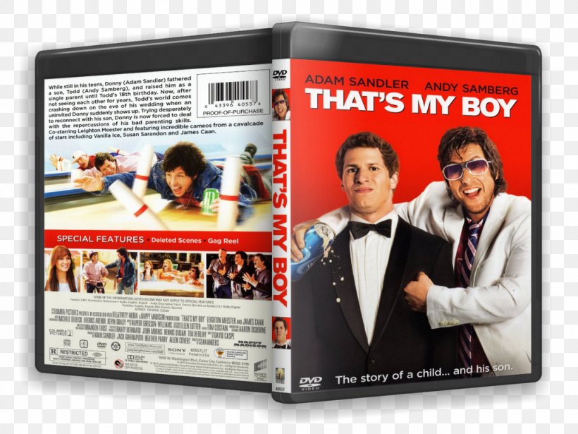 Film Producer 0 DVD That's My Boy, PNG, 1024x768px, 2012, Film, Adam Sandler, Andy Samberg, Display Advertising Download Free