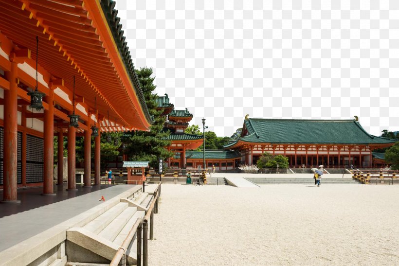 Heian Shrine Kiyomizu-dera Kinkaku-ji Sanju016bsangen-du014d Kyoto Imperial Palace, PNG, 1100x734px, Heian Shrine, China, Chinese Architecture, Chinese Temple, Culture Of Japan Download Free