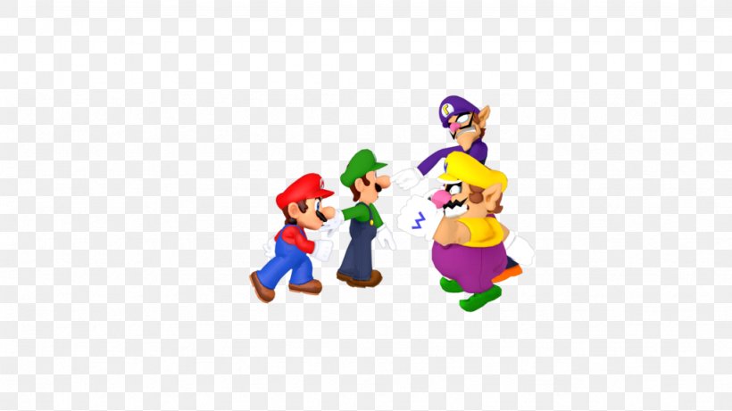 Luigi Mario & Wario Princess Peach Princess Daisy Mario Party 4, PNG, 1024x576px, Luigi, Art, Fan Art, Fictional Character, Figurine Download Free