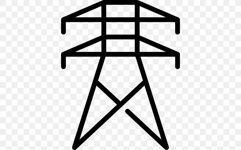 Transmission Tower Electric Power Transmission Electricity Overhead Power Line, PNG, 512x512px, Transmission Tower, Adobe Indesign, Black And White, Company, Electric Power Download Free