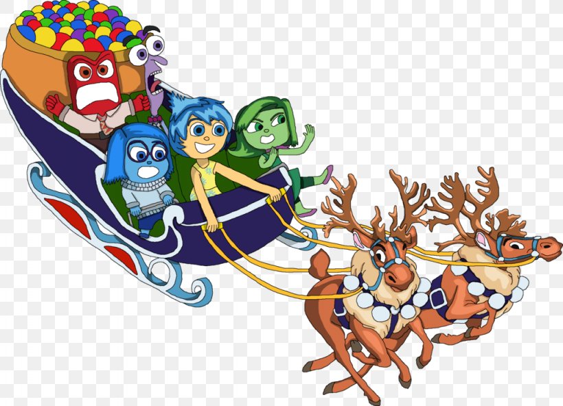 Bing Bong Christmas DeviantArt Reindeer, PNG, 1024x740px, Bing Bong, Animated Film, Art, Cartoon, Character Download Free