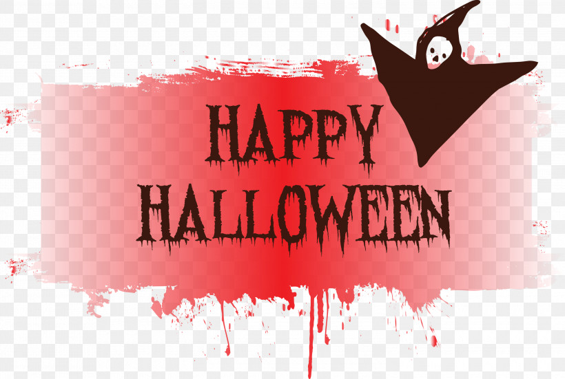 Happy Halloween, PNG, 3000x2019px, Happy Halloween, Logo, M, Text Download Free