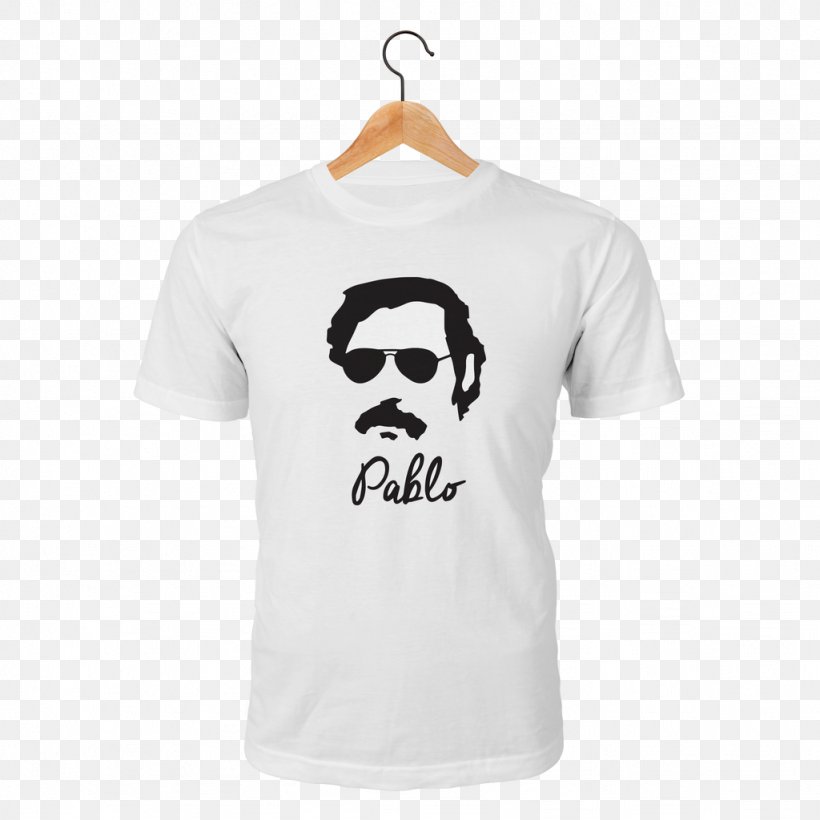 Pablo Escobar T-shirt Sleeve Neck, PNG, 1024x1024px, Pablo Escobar, Active Shirt, Brand, Neck, Shirt Download Free