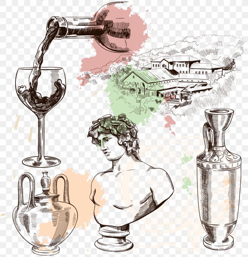 Red Wine Drawing Illustration, PNG, 944x978px, Red Wine, Alcoholic Drink, Barware, Bottle, Corkscrew Download Free
