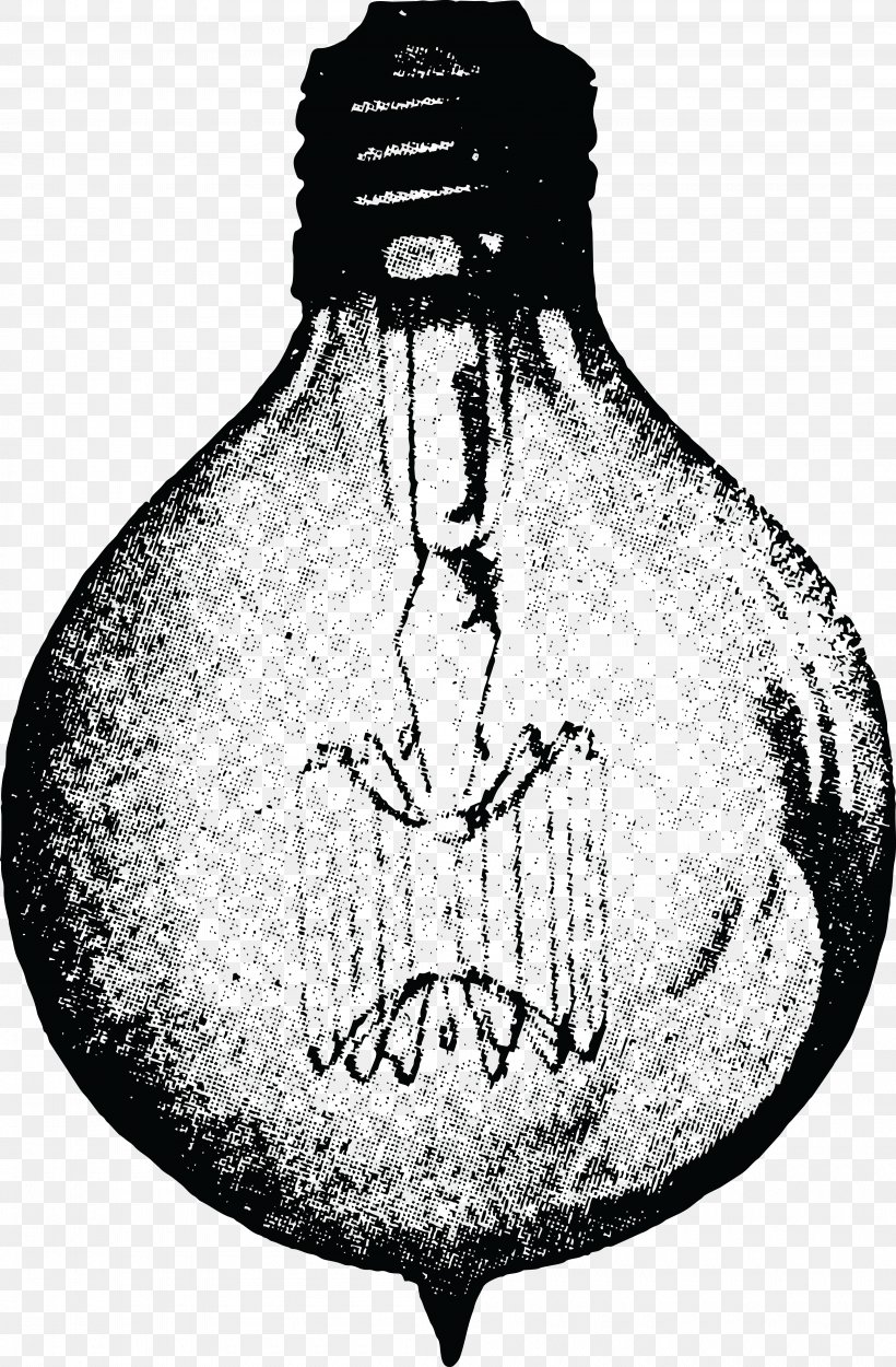 Incandescent Light Bulb Oil Lamp Clip Art, PNG, 4000x6102px, Light, Black And White, Chandelier, Incandescent Light Bulb, Kerosene Lamp Download Free