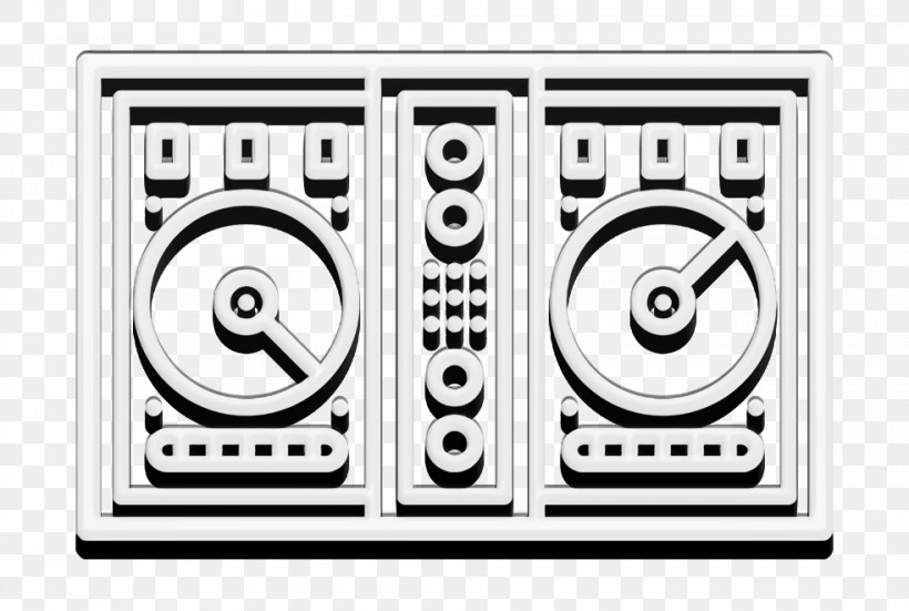 Mixer Icon Detailed Devices Icon Music Icon, PNG, 984x662px, Mixer Icon, Black, Black And White, Detailed Devices Icon, Geometry Download Free