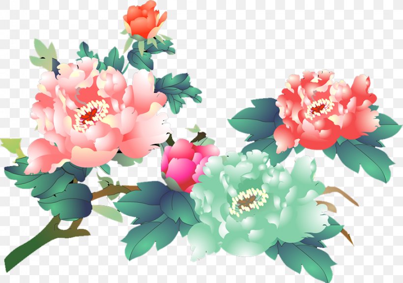Moutan Peony Floral Design Flower, PNG, 909x639px, Moutan Peony, Artificial Flower, Blossom, Cut Flowers, Floral Design Download Free