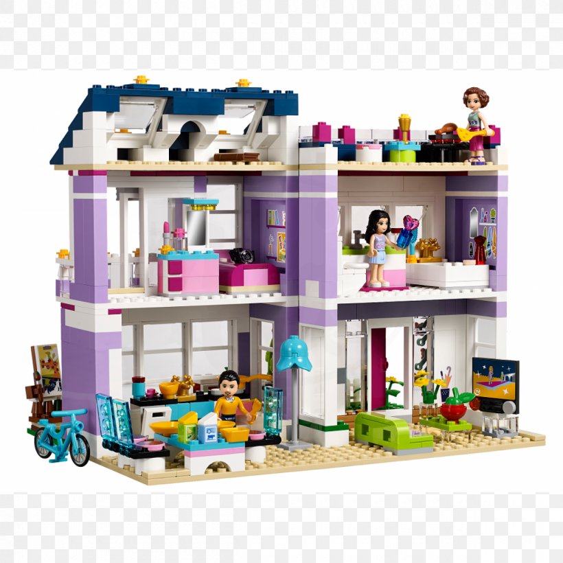 LEGO 41095 Friends Emma's House LEGO 41097 Friends Heartlake Hot Air Balloon Toy, PNG, 1200x1200px, Lego, Dollhouse, House, Lego Friends, Lego Minifigure Download Free
