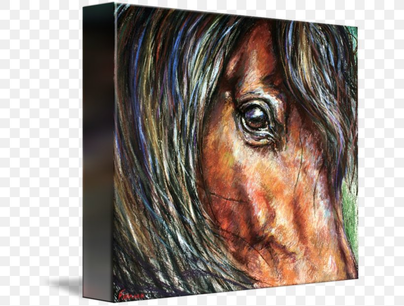 Painting Paper Mustang Drawing Stallion, PNG, 650x621px, Painting, Art, Bridle, Canvas, Drawing Download Free