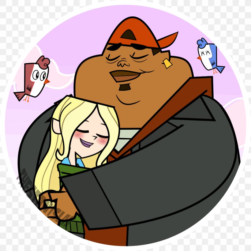 Total Drama: Revenge Of The Island Total Drama Island DeviantArt Character, PNG, 1000x1000px, Watercolor, Cartoon, Flower, Frame, Heart Download Free