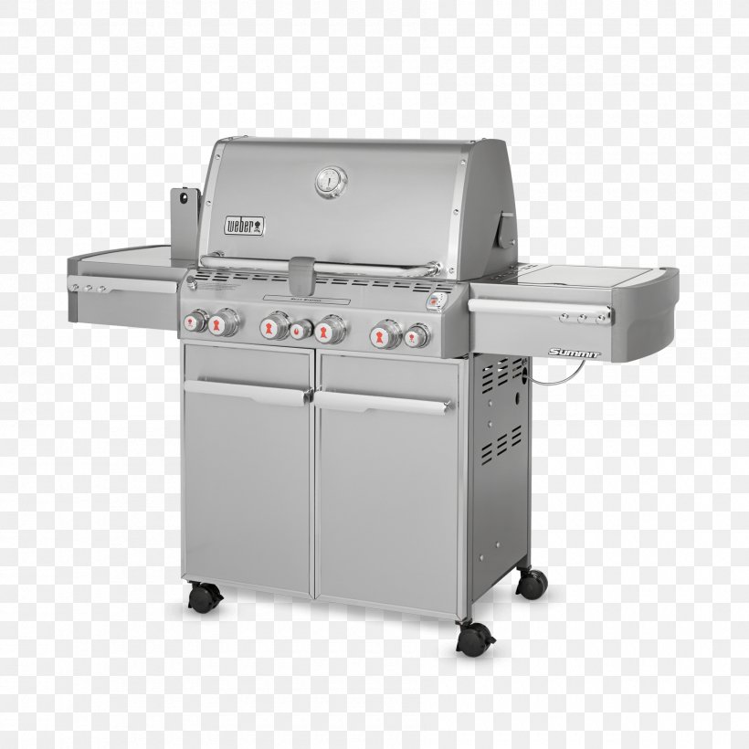 Barbecue Weber Summit S-670 Weber-Stephen Products Natural Gas Grilling, PNG, 1800x1800px, Barbecue, Gas Burner, Gasgrill, Grilling, Kitchen Appliance Download Free