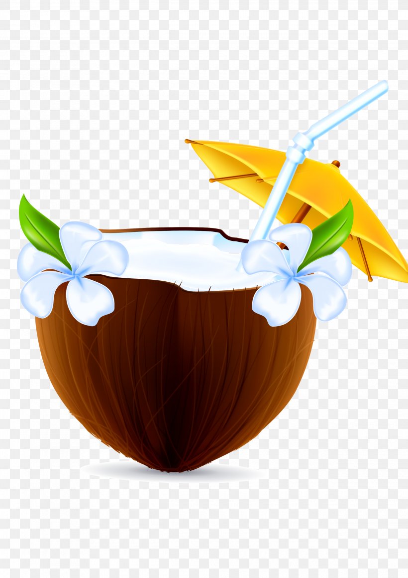 Coconut Milk Nata De Coco, PNG, 2480x3508px, Coconut Milk, Art, Auglis, Cartoon, Coconut Download Free