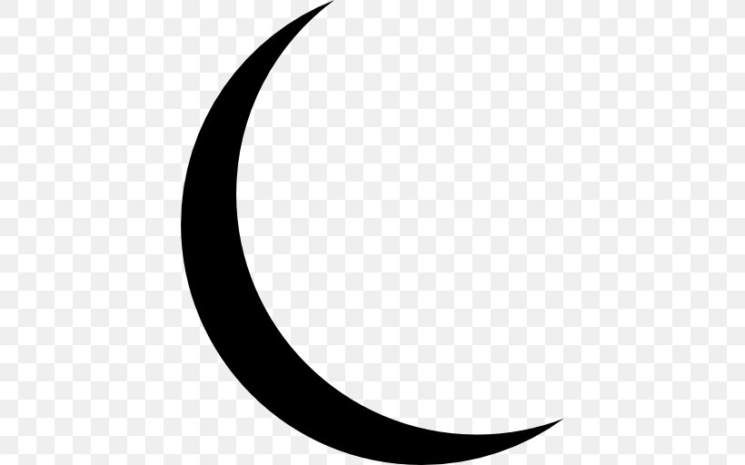 Lunar Phase Moon Crescent Clip Art, PNG, 512x512px, Lunar Phase, Black, Black And White, Crescent, Full Moon Download Free