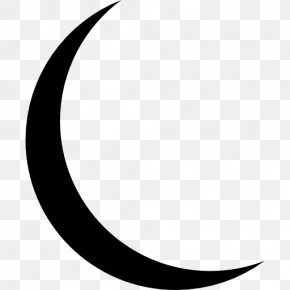 Thin - Lunar Phase Moon Crescent Clip Art PNG