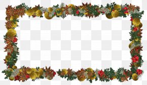 Christmas - Christmas Picture Frames Clip Art PNG